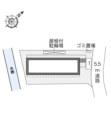 ★手数料０円★千葉市花見川区幕張町４丁目 月極駐車場